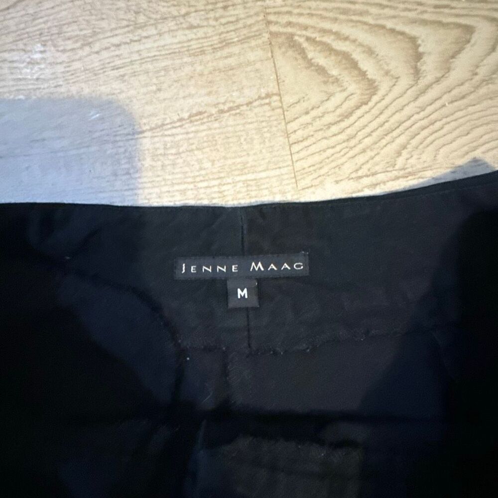 Jenne Maag black dress pants straight leg size medium - Picture 2 of 8